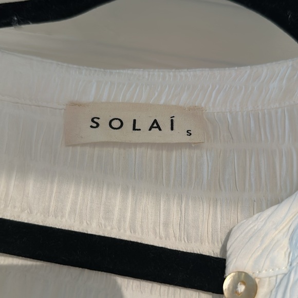 SOLAI white maxi dress, small - Picture 2 of 10